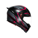 AGV KASK/K1 S SLING MATT BLACK PINK CONFİGURATİON
