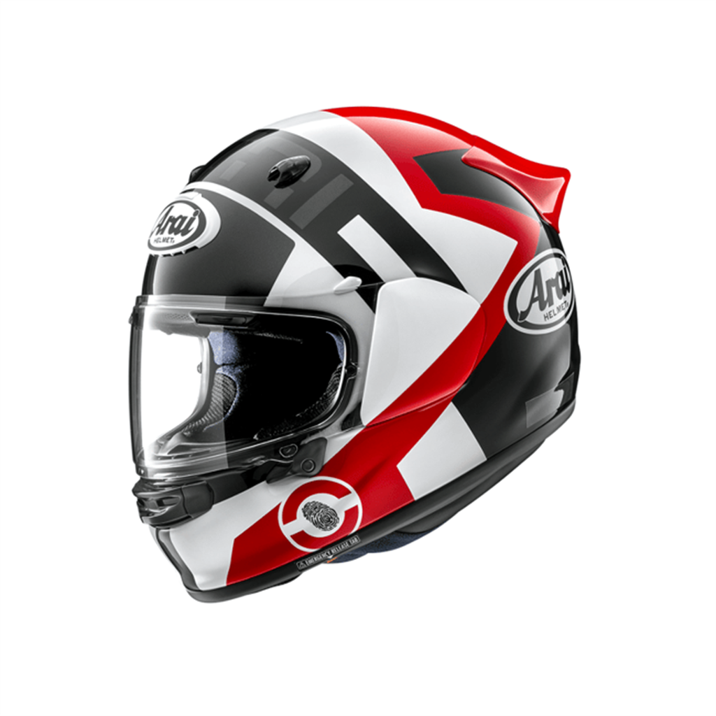 ARAI KASK-QUANTIC SPACE RED