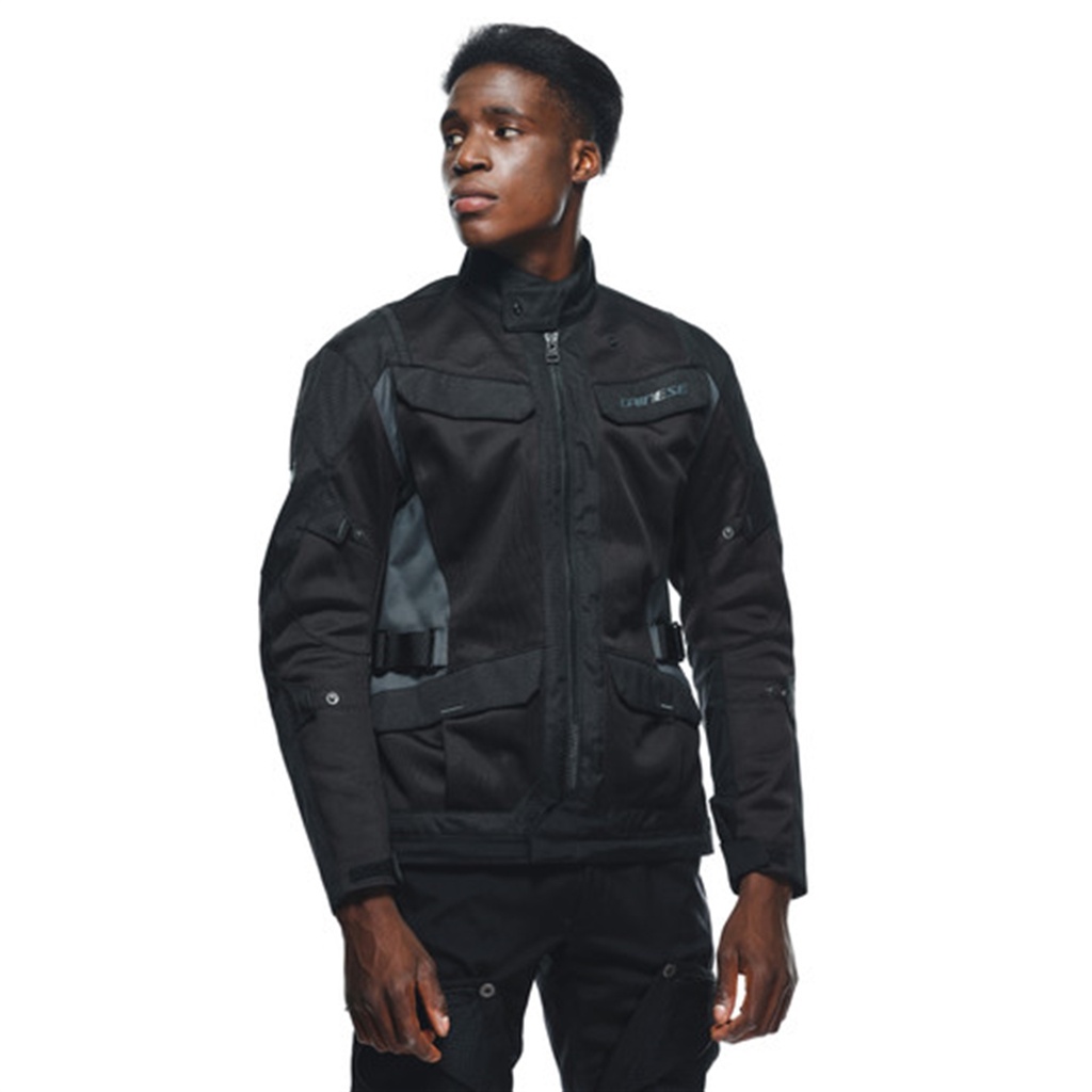 DAINESE CEK/DESERT TEX JACKET BLACK/BLACK/EBONY