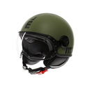 MOMO KASK/ FGTR CLASSIC MONO MATT MILITARY GREEN BLACK