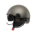 MOMO KASK/FGTR EVO MOMO MONO MATT TIT.FROST BLK