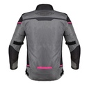 LS2 RIVA KADIN MONT SİYAH-GRİ-PEMBE