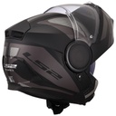 LS2 SCOPE 2 AXIS MAT SİYAH-TITANIUM KASK