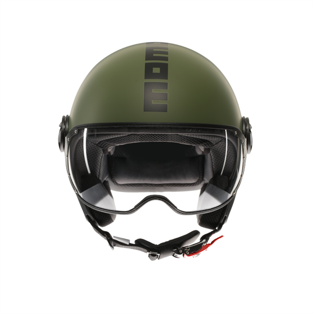 MOMO KASK/ FGTR CLASSIC MONO MATT MILITARY GREEN BLACK