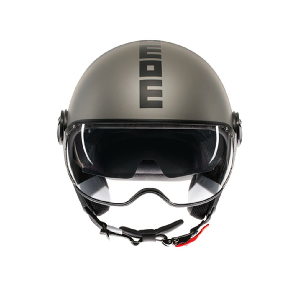 MOMODESIGN Fgtr Evo Matt Titanium Frost Blk Açık Kask