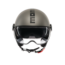MOMODESIGN Fgtr Evo Matt Titanium Frost Blk Açık Kask