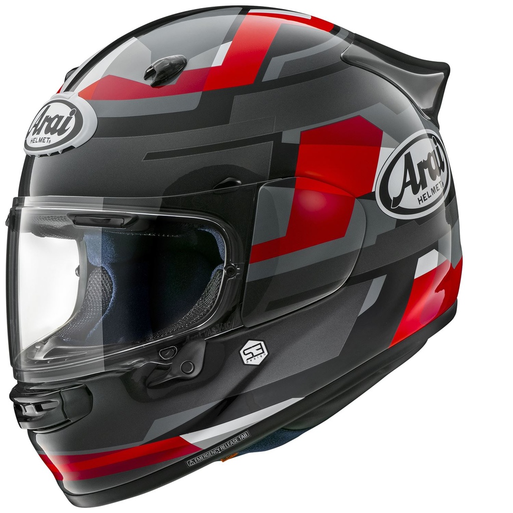 [ARK-177.0319.01 S] ARAI KASK-QUANTIC ABSTRACT (S)