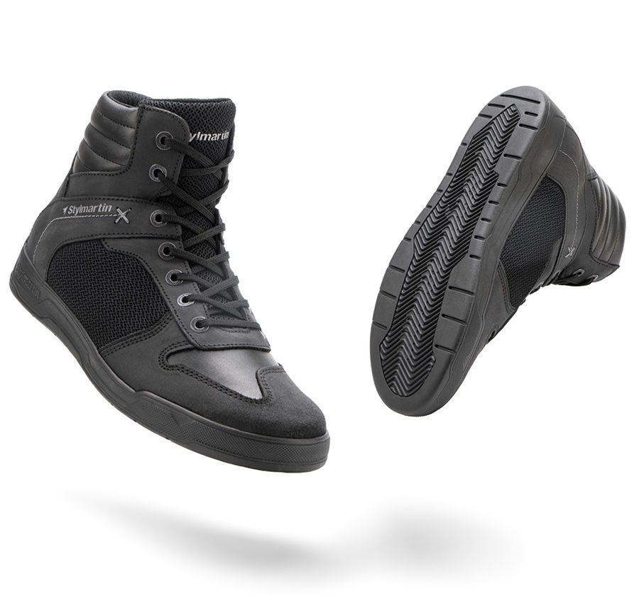 Stylmartin Atom Evo Sneakers Yazlık Motosiklet Botu Siyah