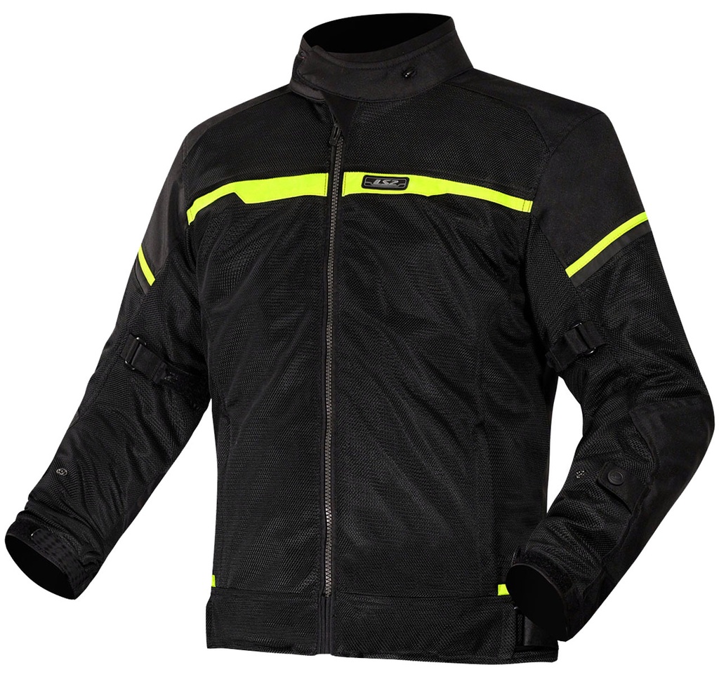 LS2 RIVA MONT SİYAH-NEON SARI