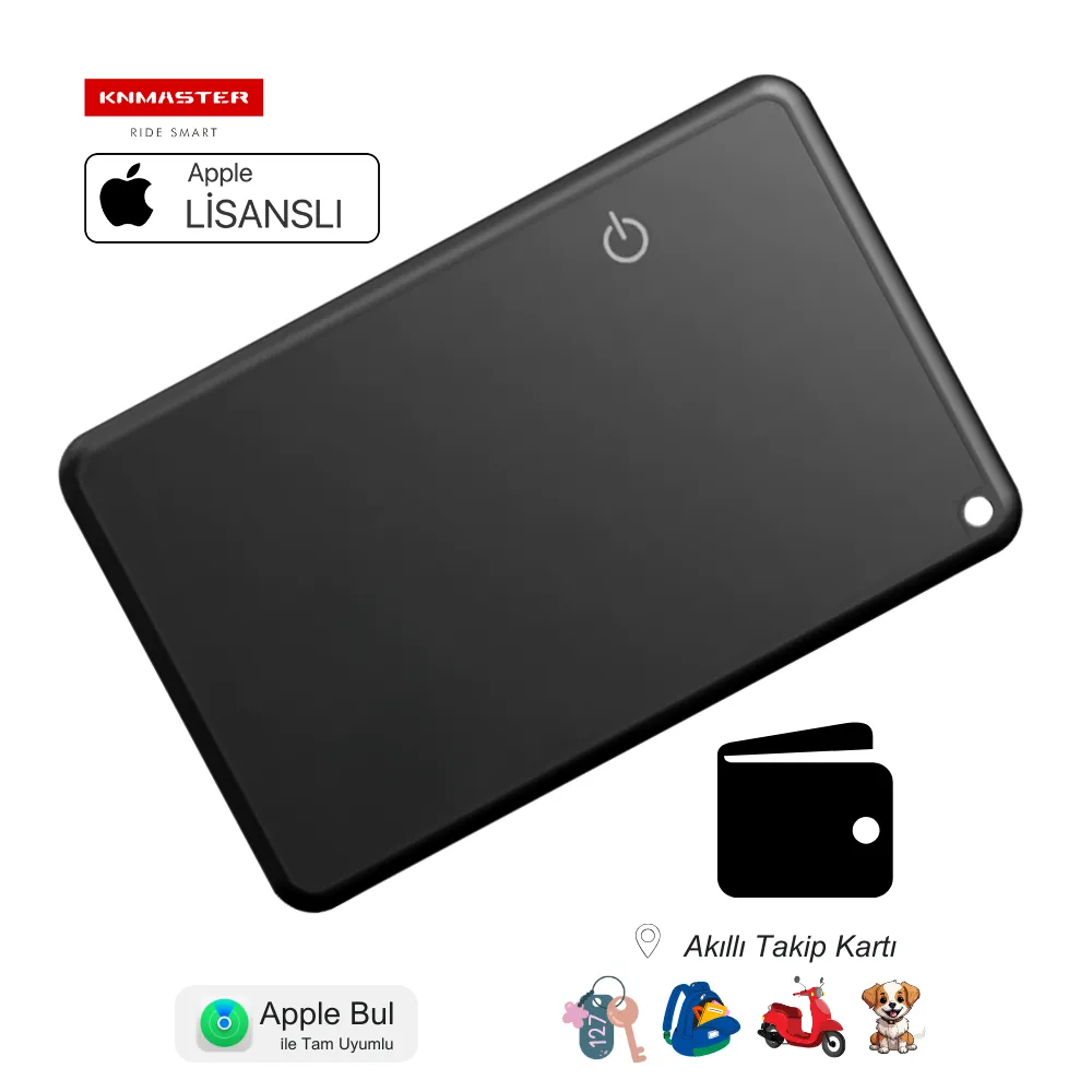 KN MASTER KNTAG 1C – Ultra İnce Akıllı Takip Kartı (Cüzdan Bulucu)