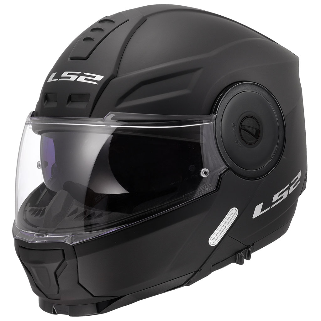 [M03LS203000448-0S] LS2 SCOPE 2 MAT SİYAH KASK (S)