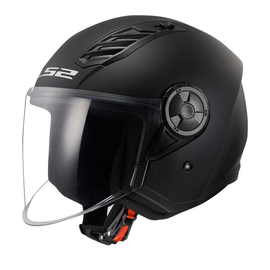 [M03LS202000248-0S] LS2 AIRFLOW 2 MAT SİYAH KASK (S)