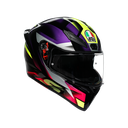 AGV K1 S Fastlap Black Purple Pink Kapalı Kask