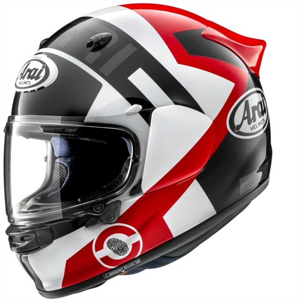 ARAI KASK-QUANTIC SPACE RED