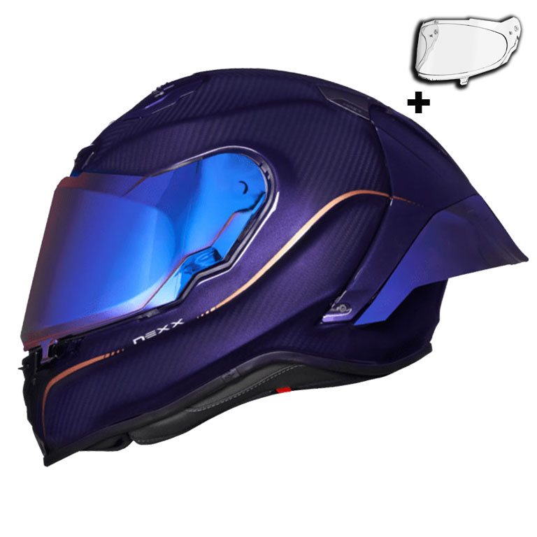 [M03NEX01002065-1S] NEXX X.R3R HAGIBIS KARBON MOR KASK (XS)