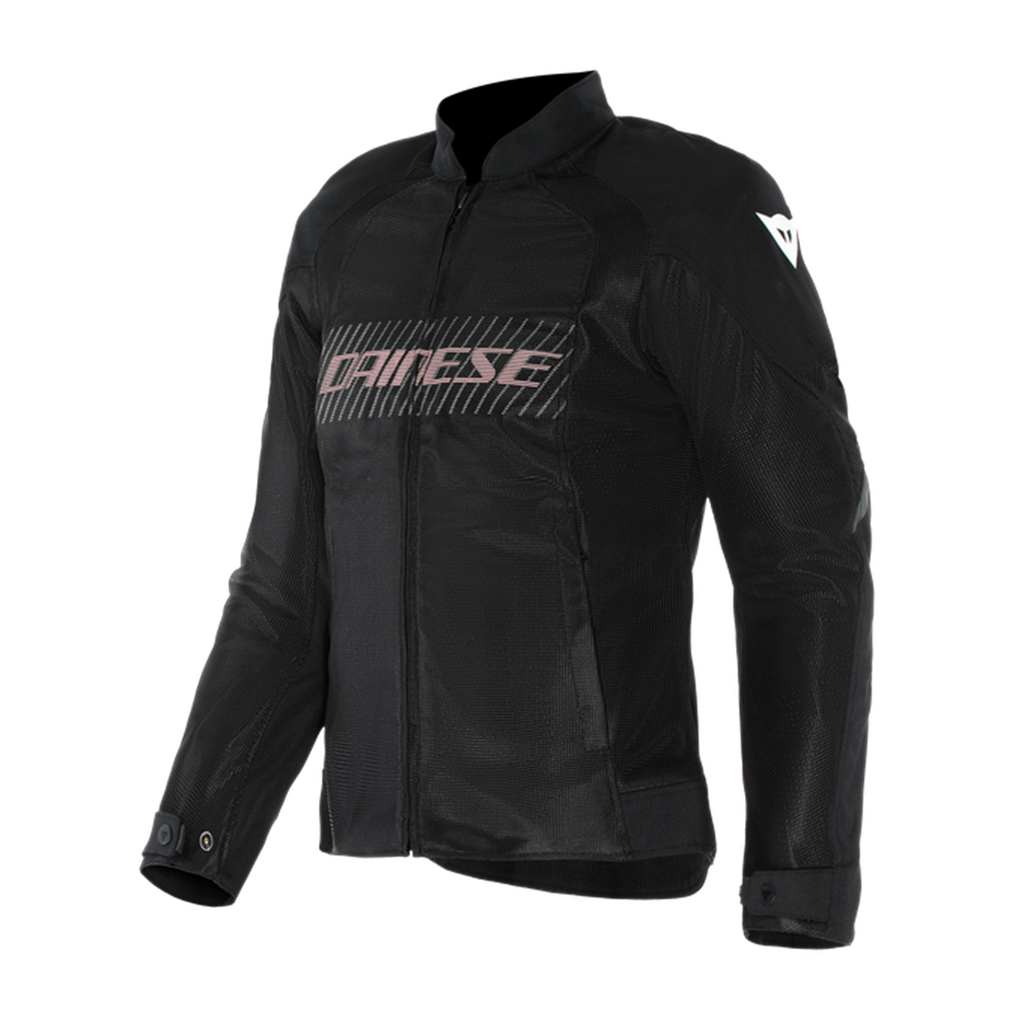 DAINESE CEKET/HEROSPHERE AIR TEX JACKET WMN BLACK WHITE PEACH