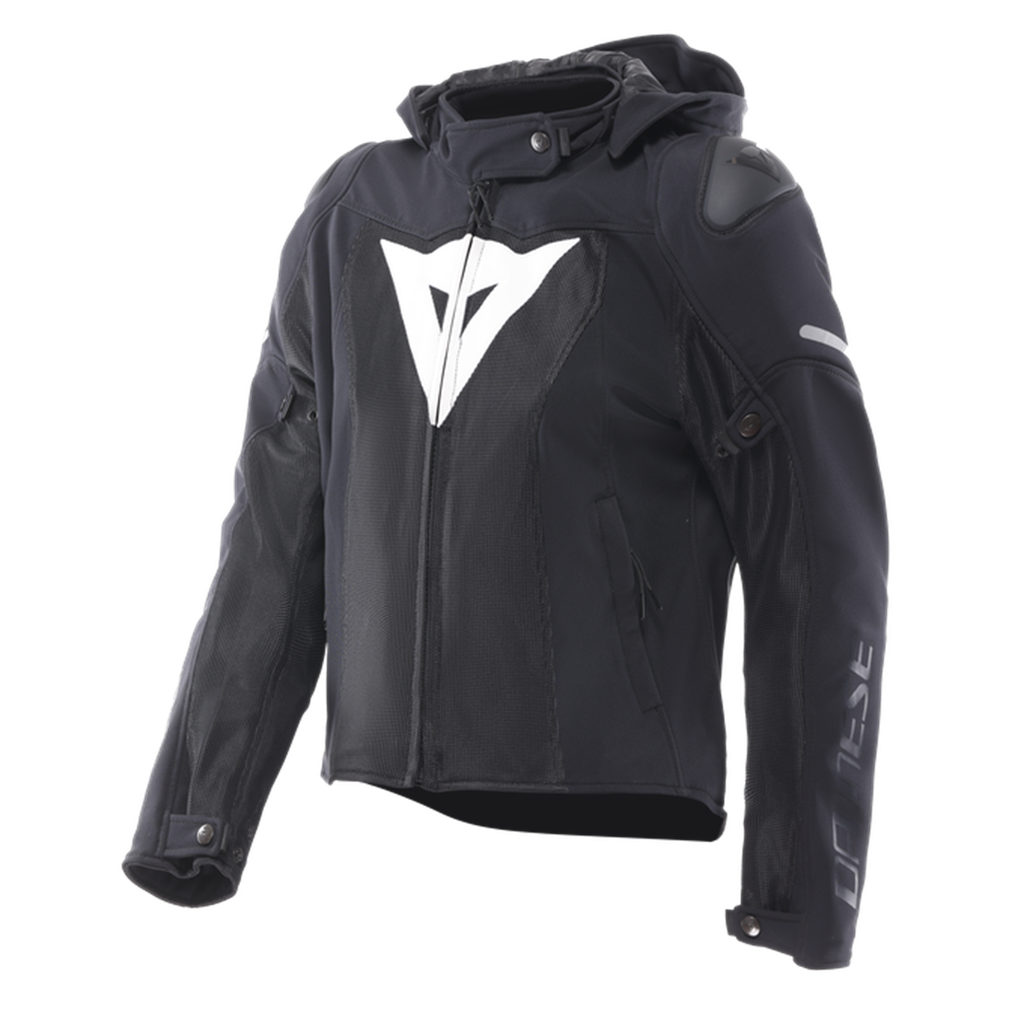 DAINESE CEK/ SUPER SPRINT AIR TEX JACKET WMN BLACK/WHITE