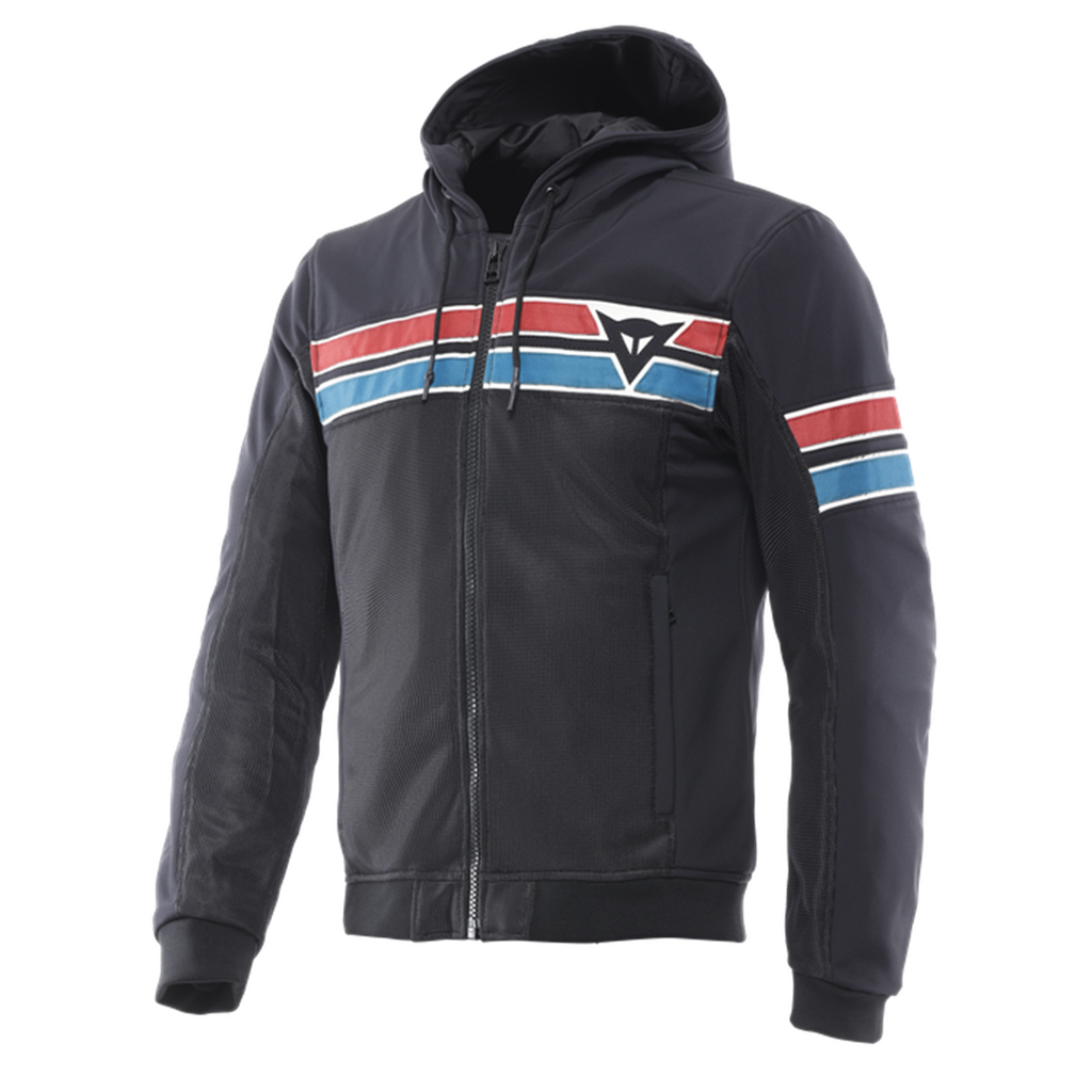 DAINESE CEKET/VINTEDGE AIR TEX JACKET BLACK/BLUE/RED