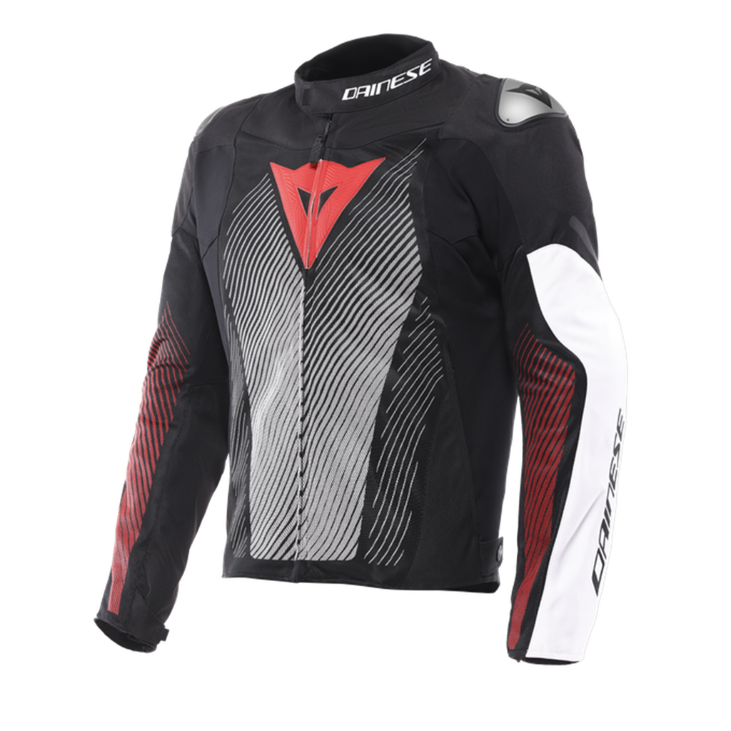 DAINESE CEKET/VENTAR AIR TEX BLACK WHITE RED