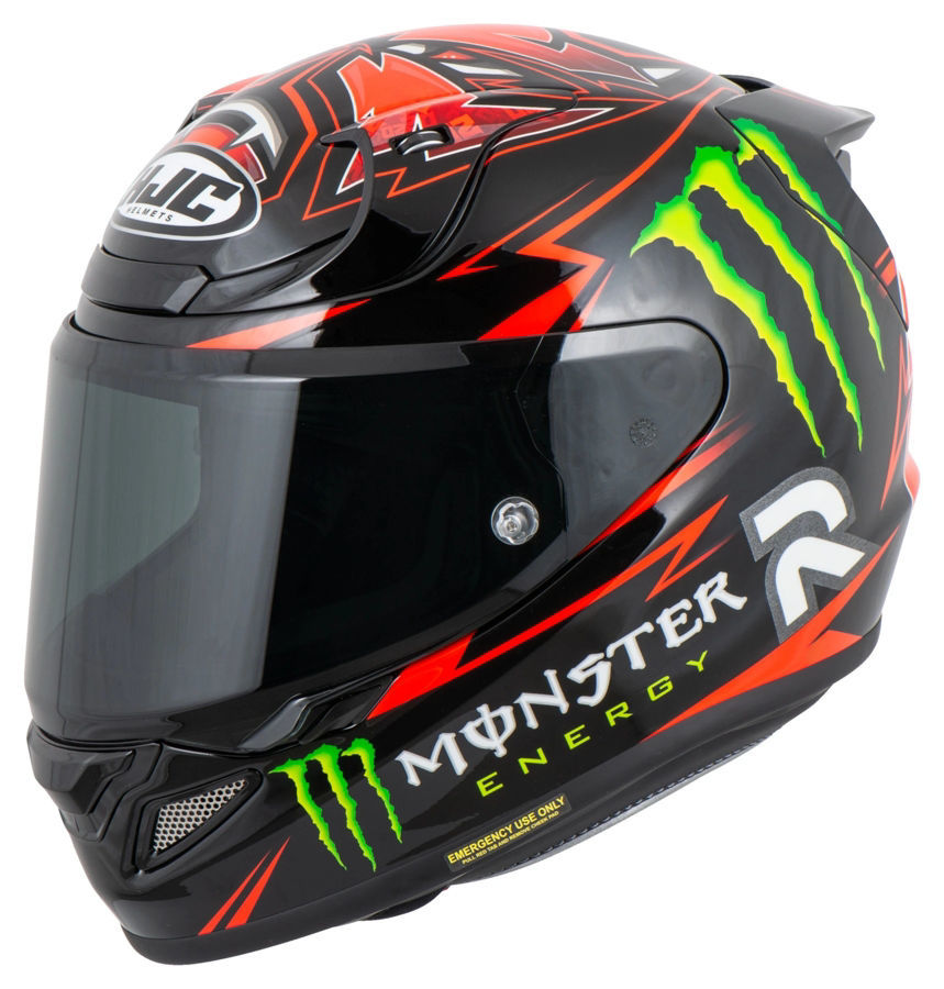 HJC RPHA12 Quartararo MC1 Kapalı Motosiklet Kaskı