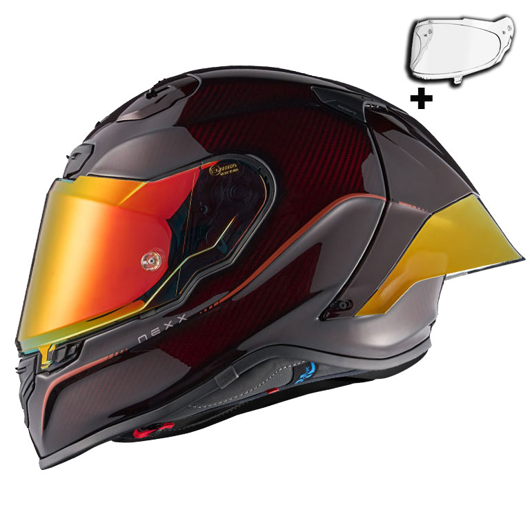 NEXX X.R3R HAGIBIS KARBON KIRMIZI KASK