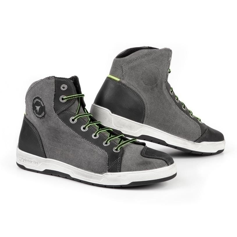 Stylmartin Sunset Evo Sneakers Yazlık Motosiklet Botu Kısa Gri