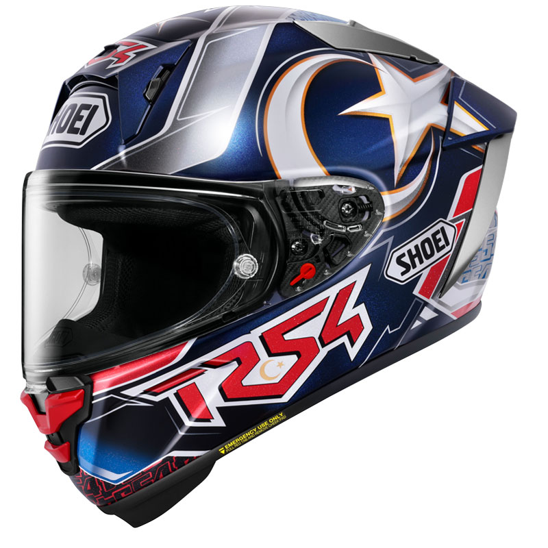 [M03SHE010021101-1S] SHOEI X-SPIRIT PRO TOPRAK TC-2 KASK (XS)