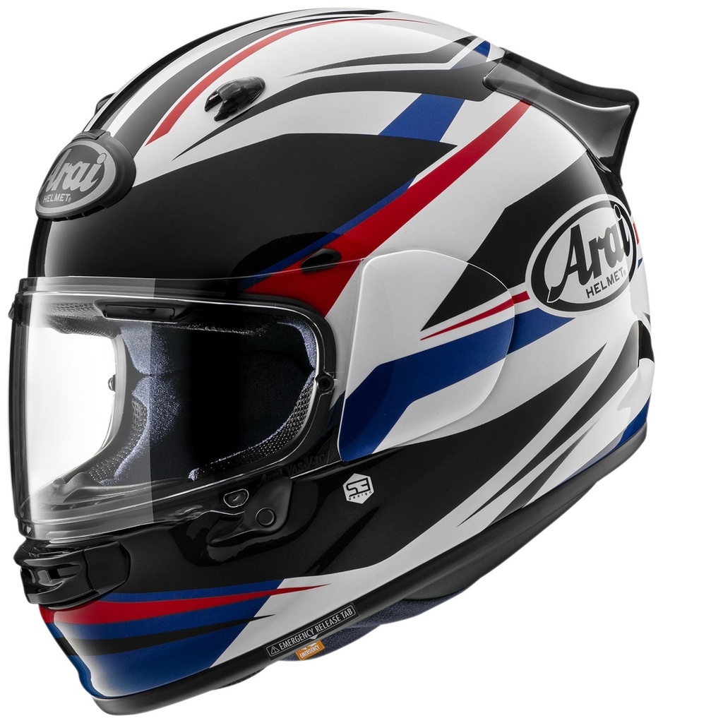 [M03ARI010025102-1S] ARAI KASK-QUANTIC RAY WHITE (XS)