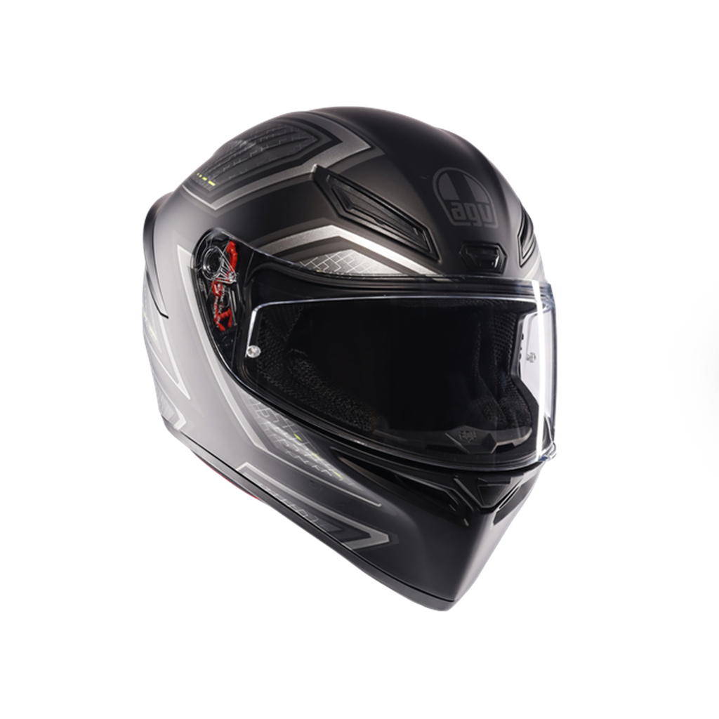 AGV K1 S Sling Matt Black Grey Kapalı Kask