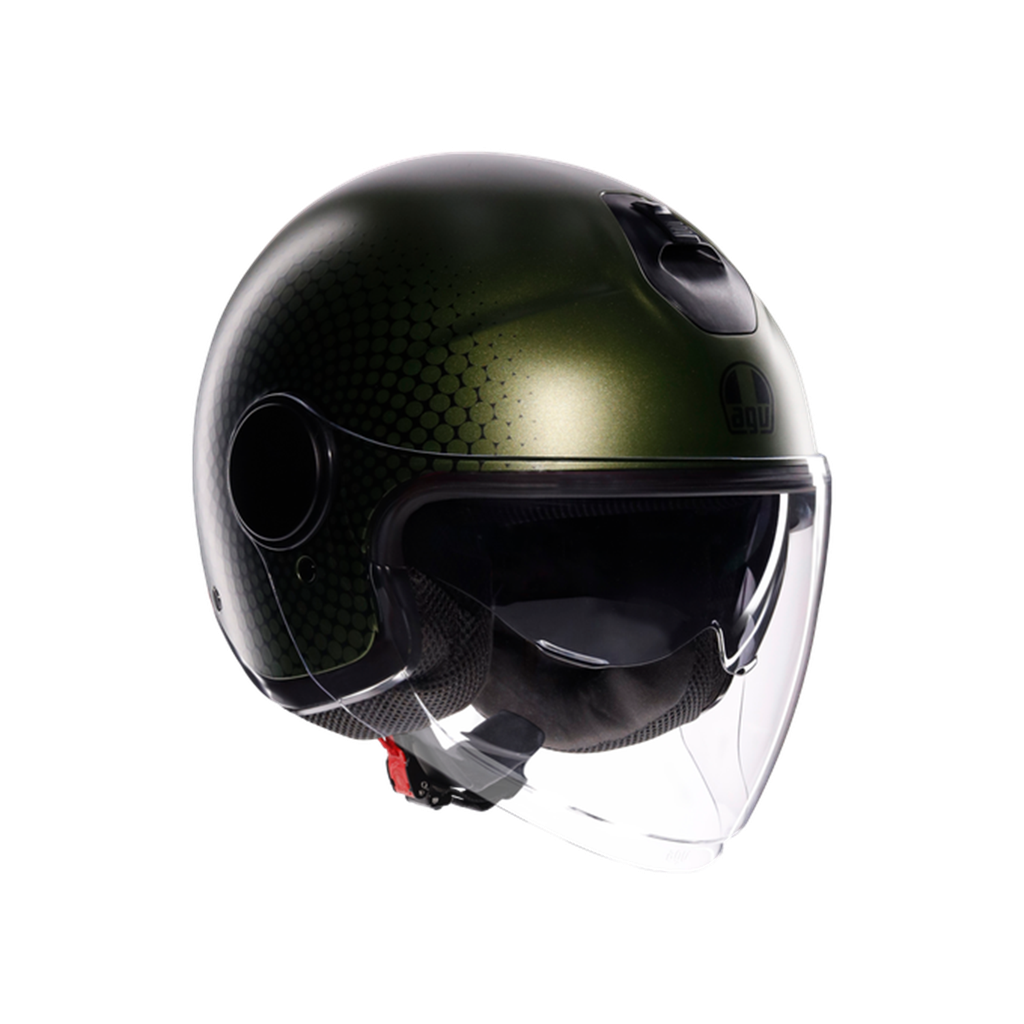 AGV Eteres Andora Matt Green Black Açık Kask