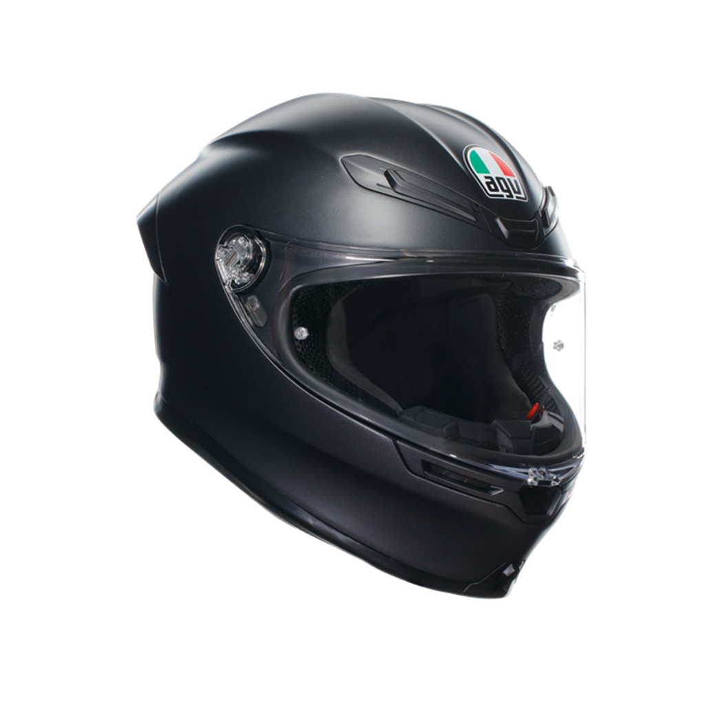 AGV K6 S Mono Matt Black Kapalı Kask