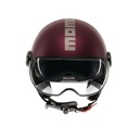 MOMO KASK/FGTR EVO MONO MATT AMARENA/SILVER
