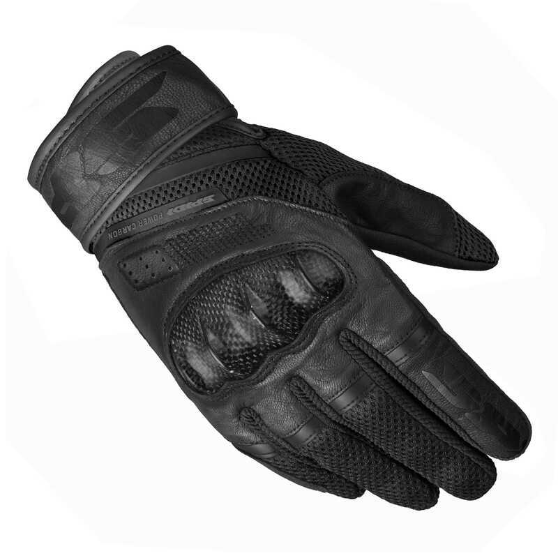 [M01SPD03011170-0S] SPIDI POWER CARBON ELDİVEN SİYAH (S)