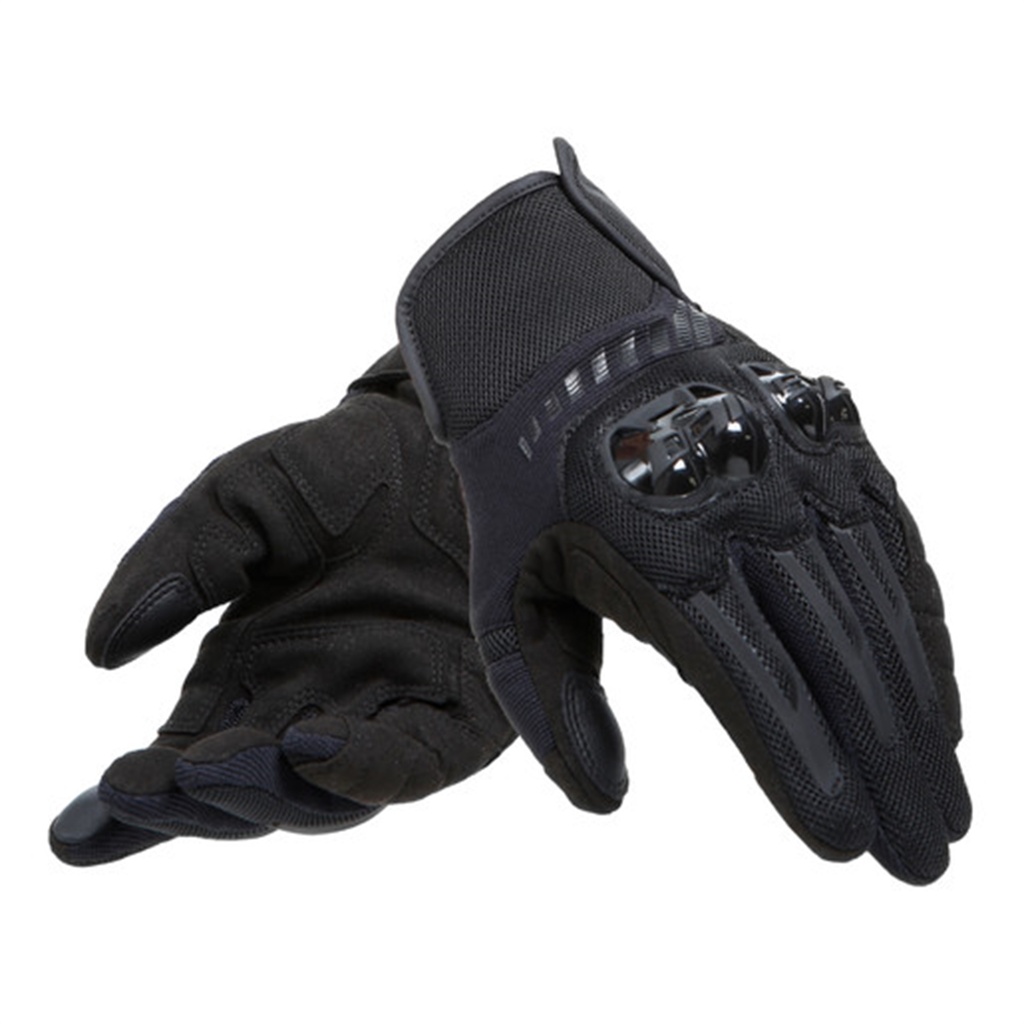 [M01DNS03011870-1S] DAINESE ELD/MIG 3 AIR TEX GLOVES BLACK BLACK (XS)