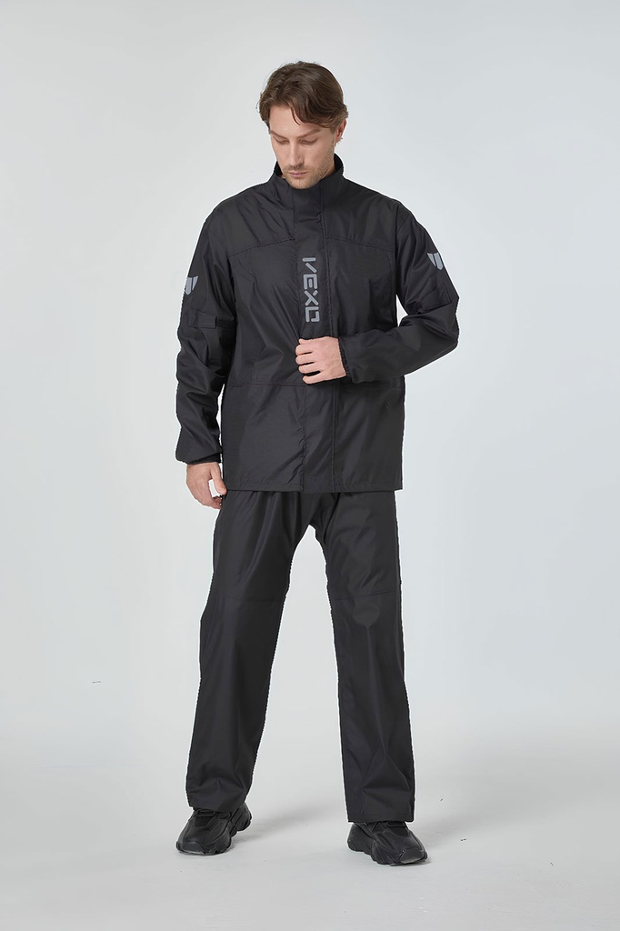 [M01VEX06010270-0S] VEXO HURRICANE YAĞMURLUK SİYAH (S)