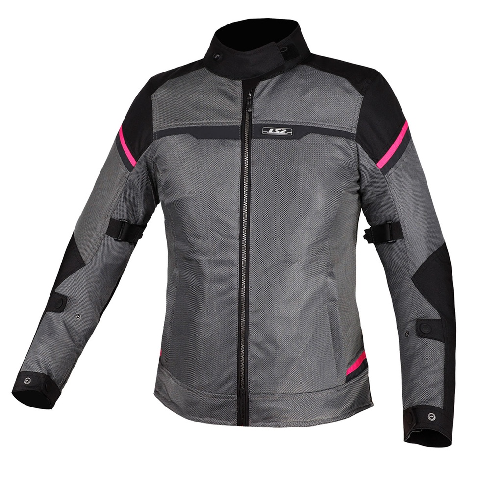[M02LS201010885-1S] LS2 RIVA KADIN MONT SİYAH-GRİ-PEMBE (XS)