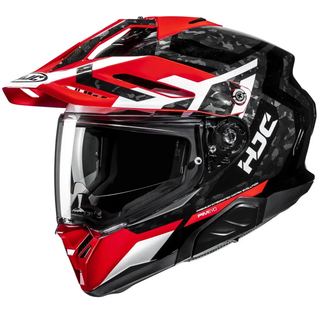 HJC RPHA60 Dakar MC1 Kapalı Motosiklet Kaskı Siyah Kırmızı