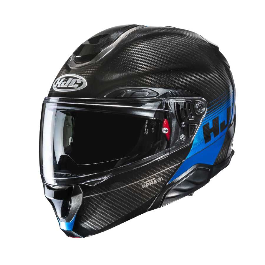 [M03HJC03000163-0S] HJC RPHA91 KASK CARBON ELIG MC2 (S)