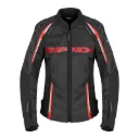 SPIDI RACE WARRIOR NET 2 LADY YAZLIK KADIN CEKET SİYAH KIRMIZI