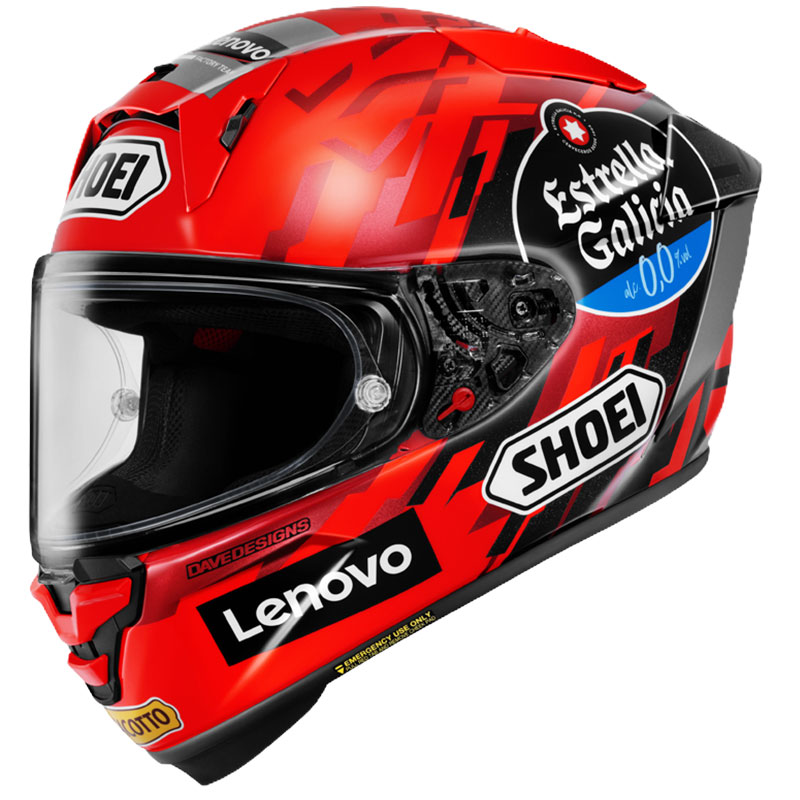 [M03SHE01002115-1S] SHOEI X-SPIRIT PRO MARQUEZ 9 TC-1 KASK (XS)