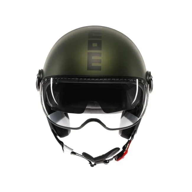 MOMODESIGN Fgtr Evo Matt Green Black Açık Kask