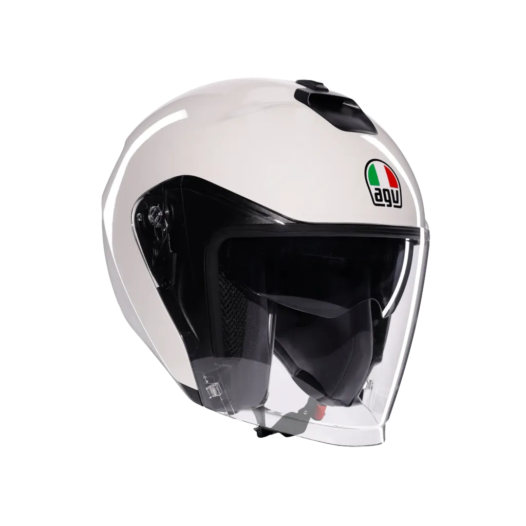 AGV IRIDES Mono Materia White Configuration Açık Kask
