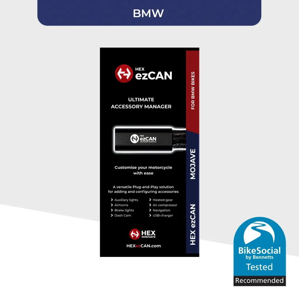 HEX ezCAN Mojave – BMW Motosikletler İçin (R 1300 GS GSA R RS RT / R 12 nineT / G/S