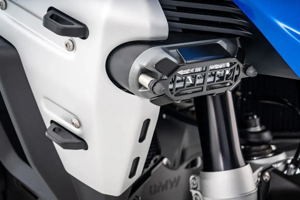 WUNDERLICH LED Yardımcı Far Koruma Izgarası R 1300 GS Adventure – Set – Siyah