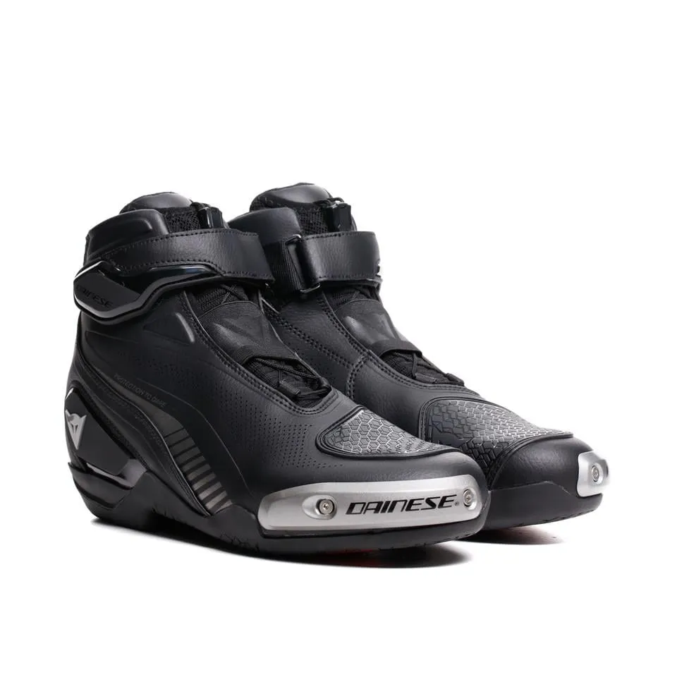 DAINESE Superya Black Anthracite Deri Ayakkabı