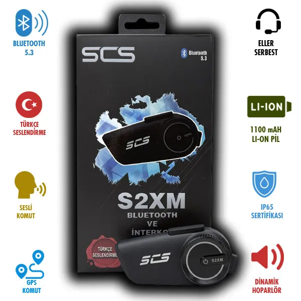 SCS S1XM BLUETOOTH KULAKLIK