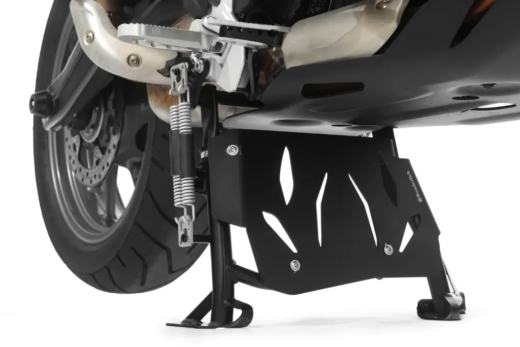 WUNDERLICH Orta Sehpa Koruma Plakası – F 750 GS / F 800 GS – Siyah