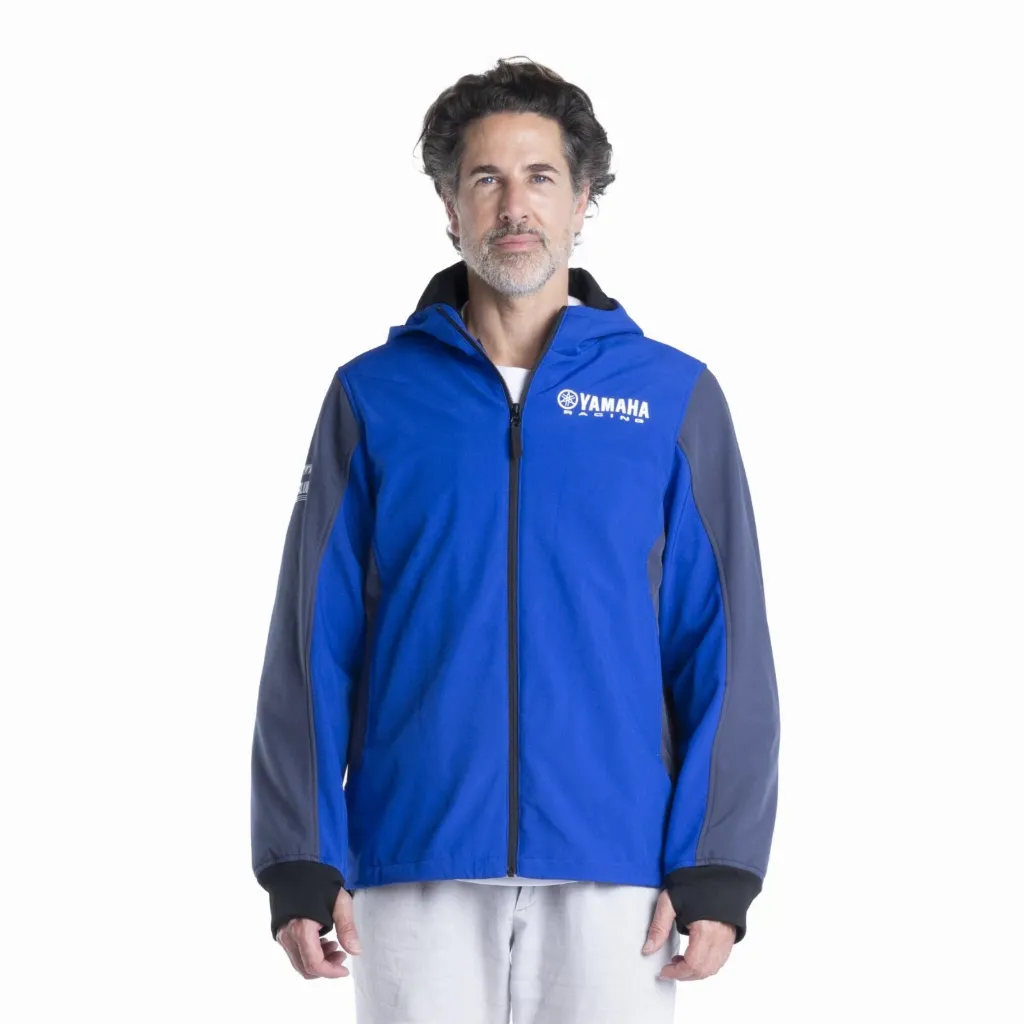[A24JJ102E01S] YAMAHA Paddock Mavi Softshell Erkek Sürüş Ceketi (XS)