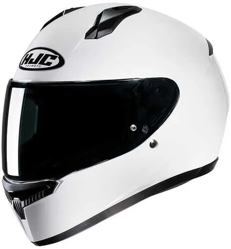 HJC C10 Kapalı Motosiklet Kaskı Beyaz