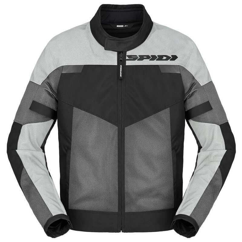 [M01SPD01011272-0M] SPIDI TOUR NET TEX CEKET SİYAH BEYAZ (M)